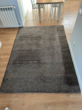 Alfombra Ikea Adum Marrón 240x170