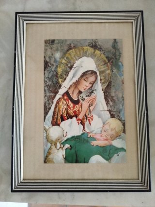 Cuadro Virgen María con Niño