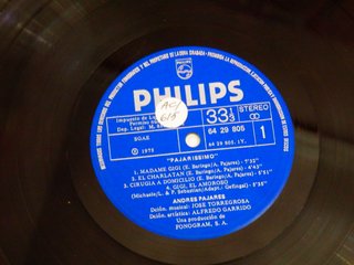 Vinilo LP Pajaríssimo Andrés Pajares 1975