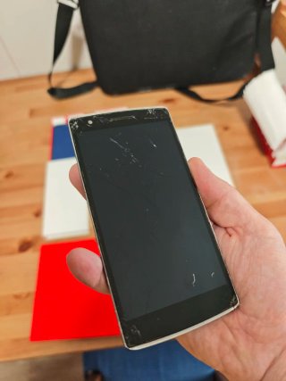 OnePlus One A0001 Negro y Rojo