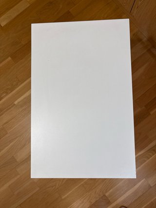 Baúl blanco Ikea 54x36x47