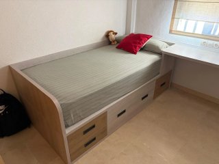 Dormitorio juvenil completo