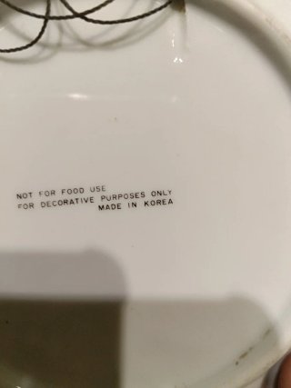 Plato antiguo El Cordobés