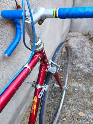Bicicleta Carretera Vintage Roja