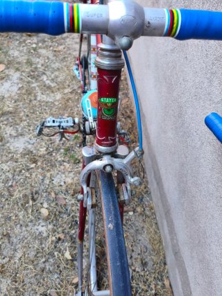 Bicicleta Carretera Vintage Roja