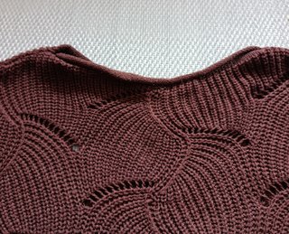 Jersey Calado Marrón Shein XXL Oversize Crochet