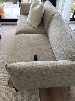 Sofá 3 plazas IKEA gris claro