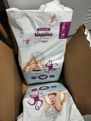 Pañales Amazon Talla 6 +15 kg