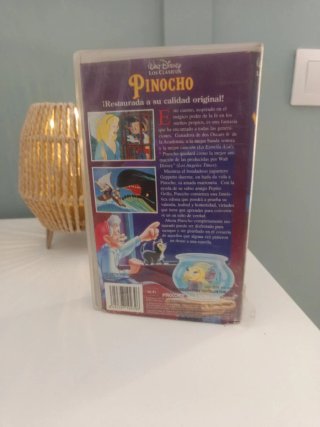 Película VHS Pinocho Walt Disney Los Clásicos