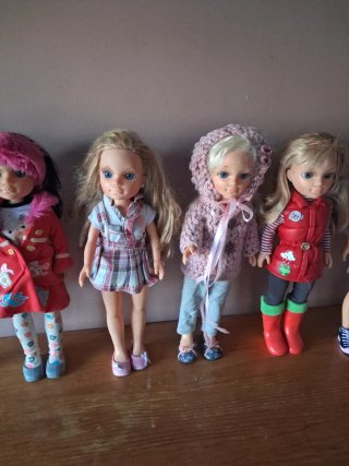 Lote de 8 muñecas Nancy
