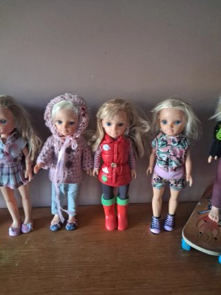 Lote de 8 muñecas Nancy