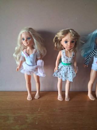 Lote de 8 muñecas Nancy