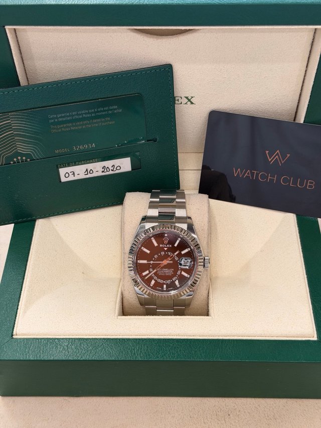 Rolex SkyDweller 326934 negro 2020