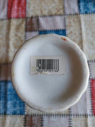 Vaso Porcellana Vintage Fiori Montemaggi