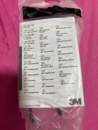 Gafas Protección 3M Scotchgard Nuevas