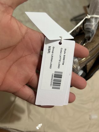 Bolso Guess Monogram Marrón y Beige