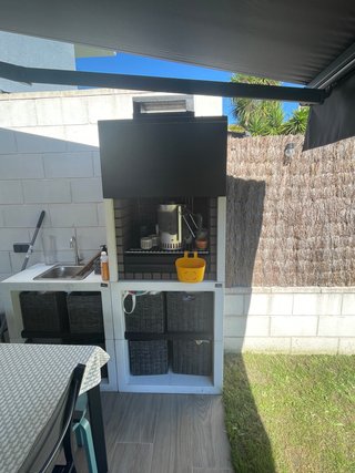 Barbacoa Collippo con Fregadero