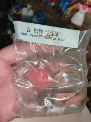 Antiguo juguete Mono Perico kiosco años 70 80