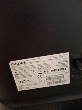 Televisor Philips Negro
