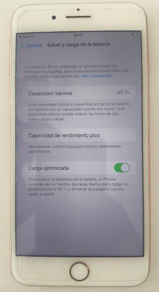iPhone 8 Plus 256GB Dorado "MUY BUEN ESTADO"