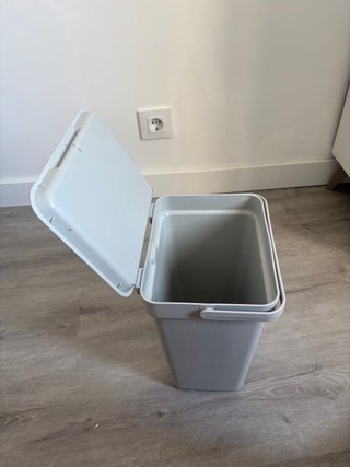 Cubo Basura Ikea 10L Gris