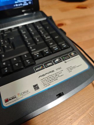 Acer Aspire 5735Z Portátil Negro