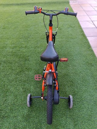 Bicicleta Btwin Robot 16 Naranja