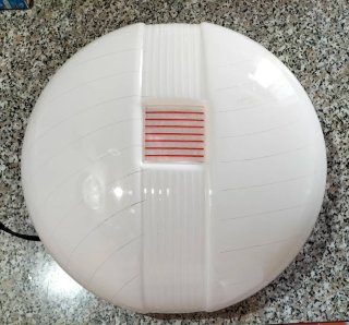 Plafoniera circolare neon usata