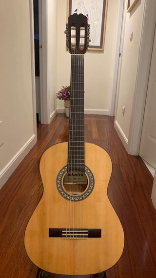 Guitarra Española Admira Alba 3/4+ funda y soporte