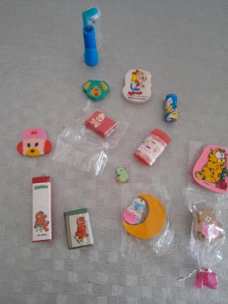 Lote Gomas de Borrar Vintage