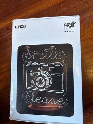Lámpara LED Decorativa Cámara Smile