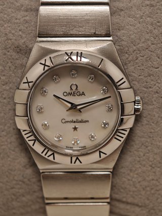 Omega Constellation Mujer Diamantes
