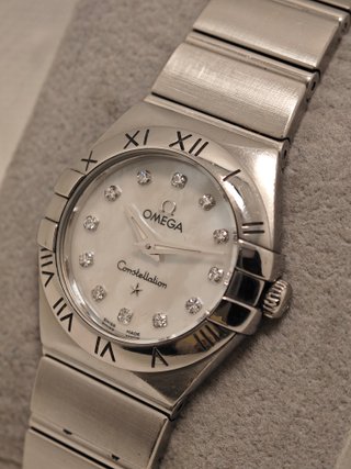 Omega Constellation Mujer Diamantes