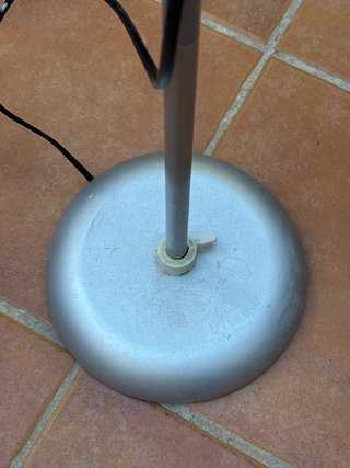 Lámpara de salón Ikea metal y plástico
