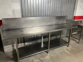 Mesa de trabajo industrial 2,60x60x90