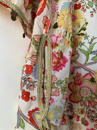 Chaqueta kimono floral