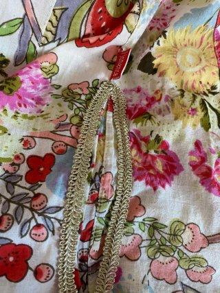 Chaqueta kimono floral