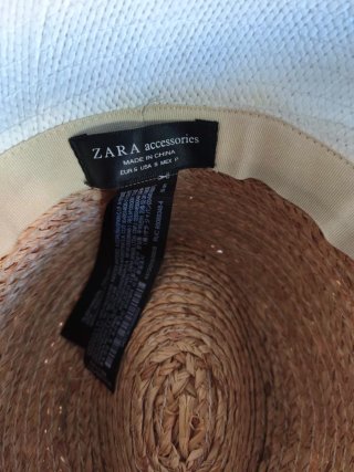 Sombrero de paja Zara