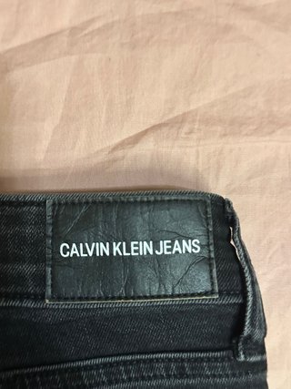 Pantalones vaqueros Calvin Klein Jeans negros
