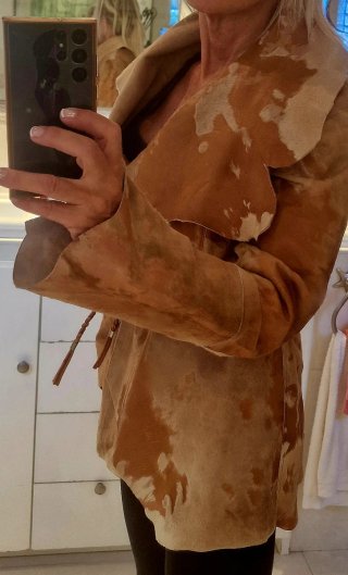 Chaqueta de piel ovina