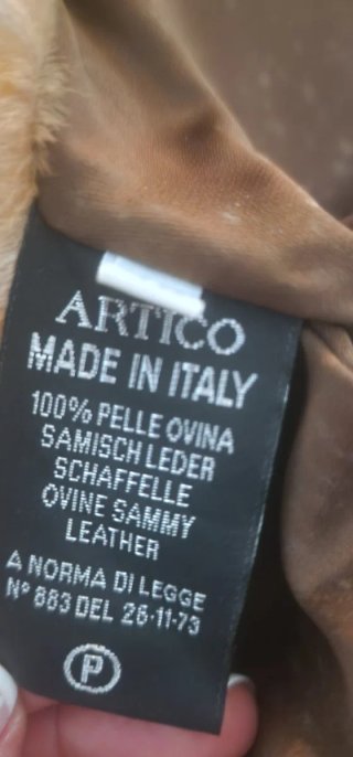 Chaqueta de piel ovina