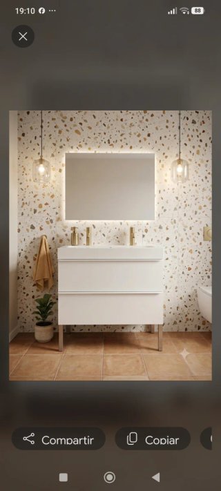Mueble de baño moderno