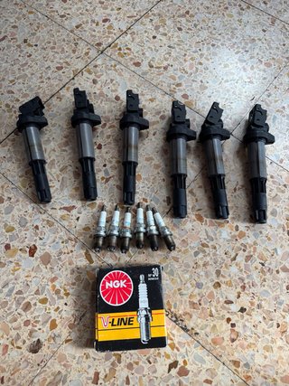 Bobinas y Bujías BMW E46