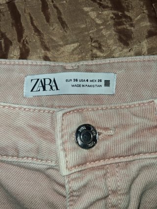 Pantalón Zara Rosa 36 S