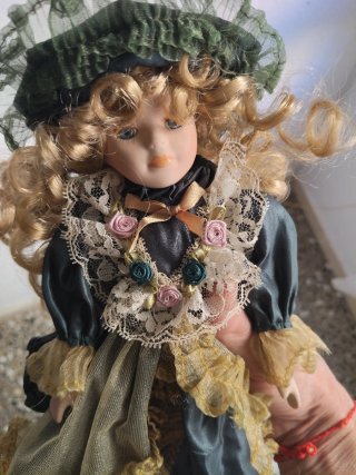Muñeca Porcelana Colección Victoriana