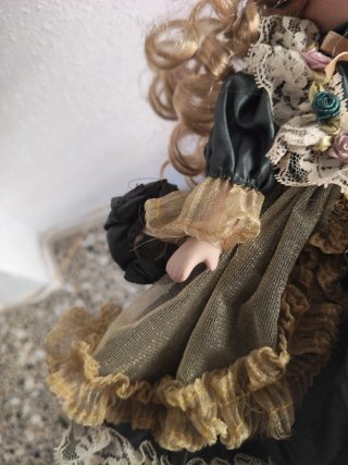 Muñeca Porcelana Colección Victoriana