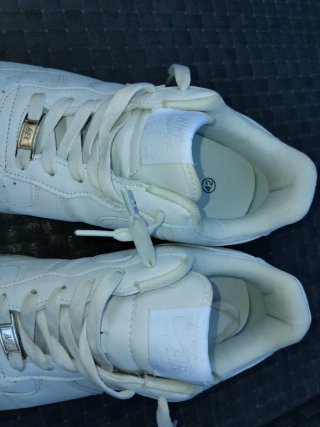 Tênis Nike Air Force 1 Branco Usado