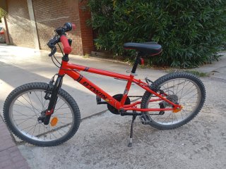 Bicicleta Infantil B'Twin 320 Roja