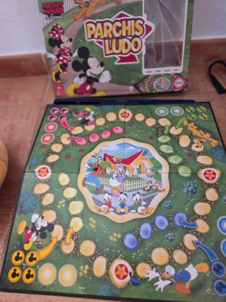 Juego de Parchis Ludo Mickey Mouse