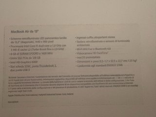 MacBook Air Argento